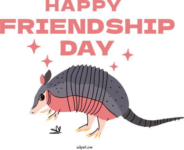 Free Holiday São Paulo Museum Of Modern Art Cingulata Armadillos For Friendship Day Clipart Transparent Background