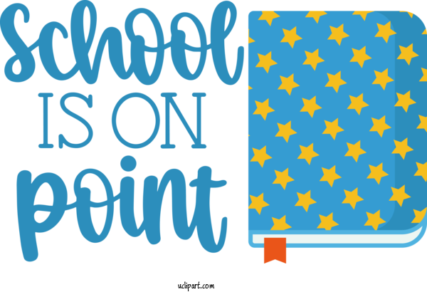 Free Holiday Design Cobalt Blue Font For School Is On Point Clipart Transparent Background