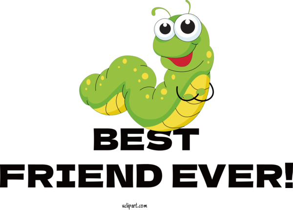Free Holiday Reptiles Cartoon Logo For Best Friend Ever Clipart Transparent Background