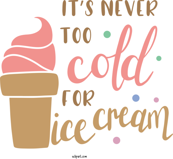 Free Holiday Logo Line Mathematics For Never Too Cold For Ice Cream Clipart Transparent Background