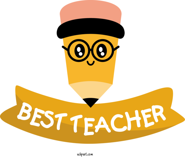 Free Holiday Facial Hair Hat Logo For Best Teacher Clipart Transparent Background