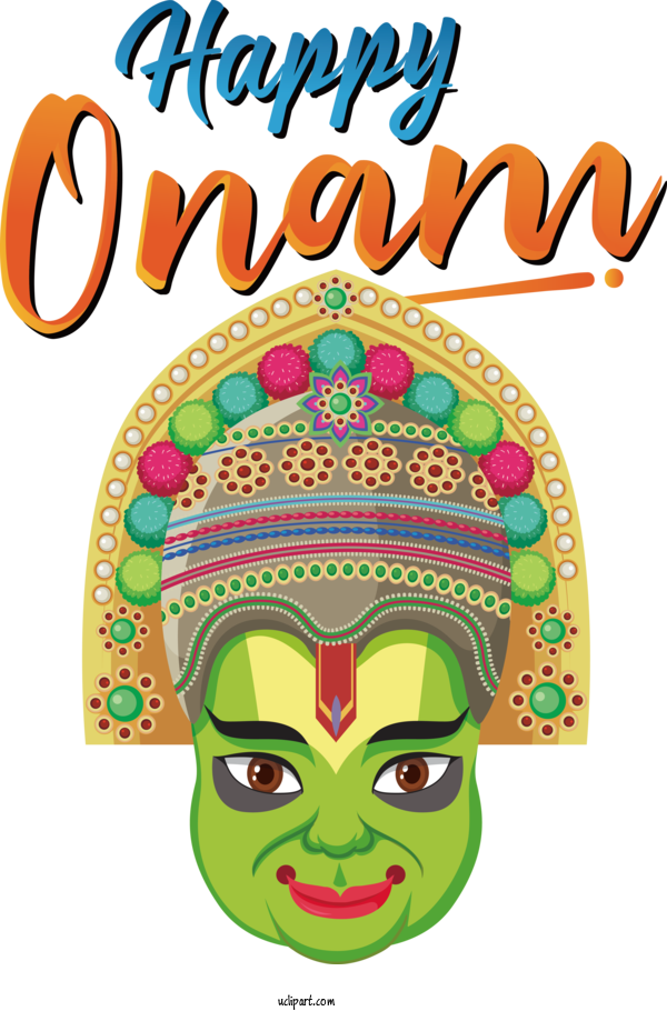 Free Holiday Onam Festival Design For Happy Onam Clipart Transparent Background