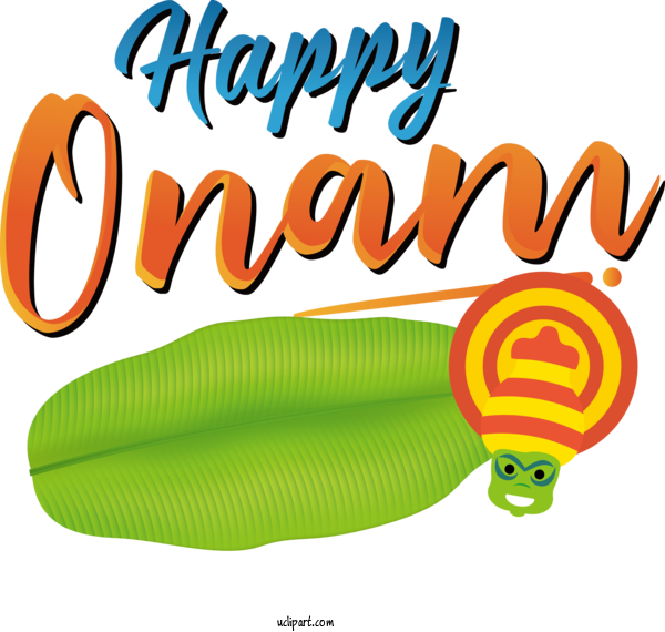 Free Holiday Plant Vegetable Design For Happy Onam Clipart Transparent Background