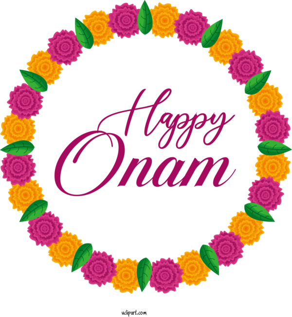Free Holiday Onam Festival Kerala Festival For Happy Onam Clipart Transparent Background