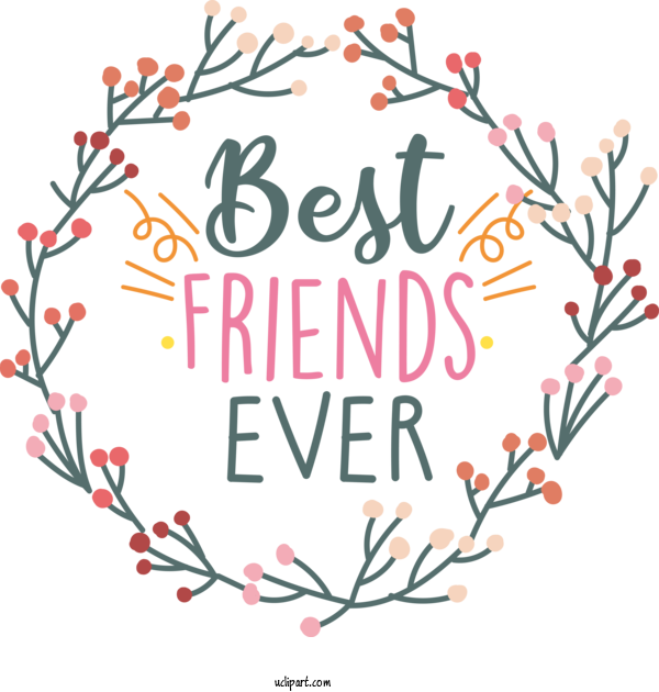 Free Holiday Wedding Invitation Wedding Wreath For Best Friends Ever Clipart Transparent Background