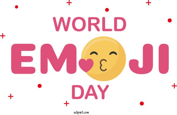 Free Holiday Human Smiley Happiness For World Emoji Day Clipart Transparent Background