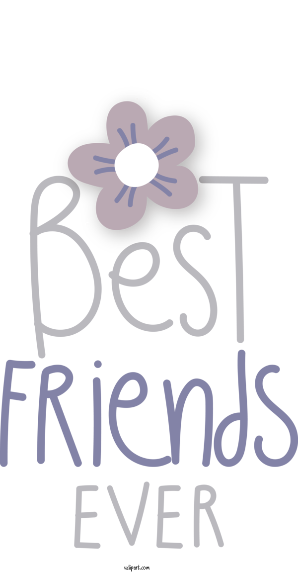 Free Holiday Design  Font For Best Friends Ever Clipart Transparent Background