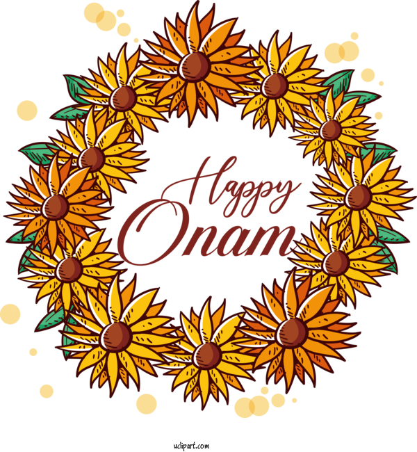 Free Holiday Onam Kochi Festival For Happy Onam Clipart Transparent Background