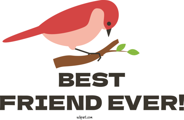 Free Holiday Birds Logo Design For Friendship Day Clipart Transparent Background