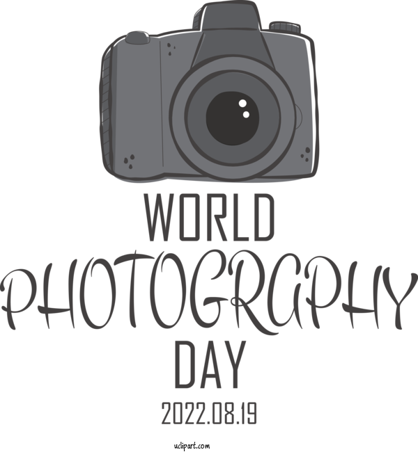 Free Holiday Digital Camera Camera Lens Camera For World Photography Day Clipart Transparent Background