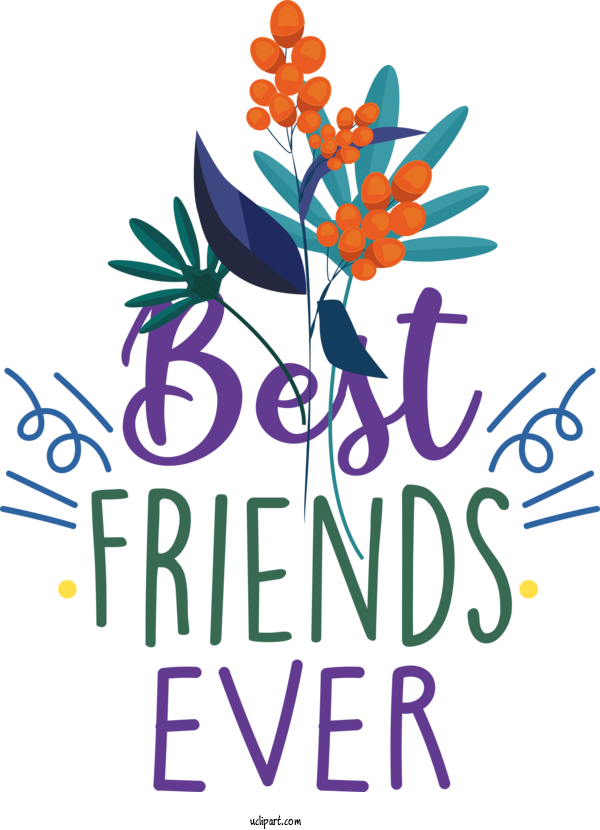 Free Holiday Flower Floral Design Logo For Friendship Day Clipart Transparent Background