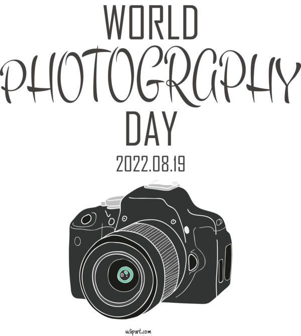 Free Holiday DSLR Camera Camera Camera Lens For World Photography Day Clipart Transparent Background