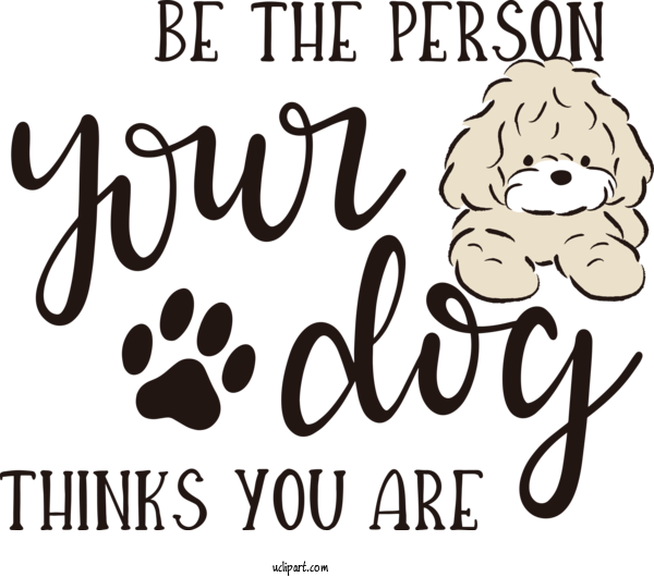 Free Holiday Dog Human Logo For Dog Day Clipart Transparent Background