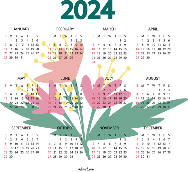 Free 2024 Yearly Calendar May Calendar Calendar Aztec Calendar For 2024 Yearly Printable Calendar Clipart Transparent Background