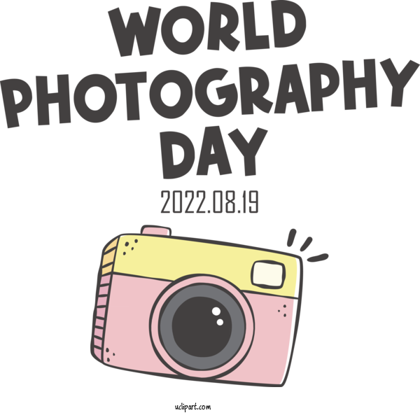 Free Holiday Camera Logo Design For World Photography Day Clipart Transparent Background