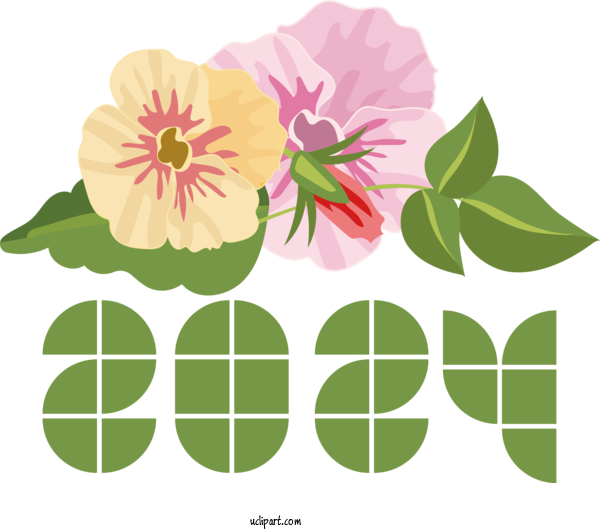 Free 2024 New Year Rhode Island School Of Design (RISD) Visual Arts Design For New Year 2024 Clipart Transparent Background