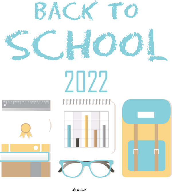 Free Holiday Design Logo Yellow For Back To School 2022 Clipart Transparent Background
