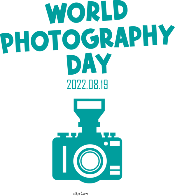 Free Holiday Clean Water Logo For World Photography Day Clipart Transparent Background