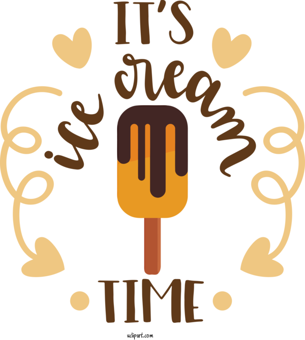 Free Holiday Human Symbol Logo For Ice Cream Time Clipart Transparent Background