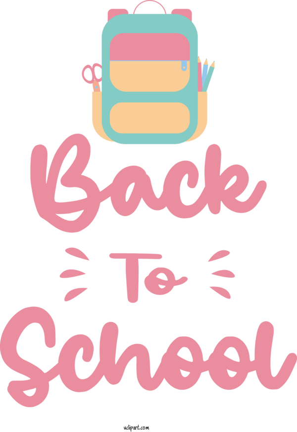 Free Holiday Logo Text Line For Back To School 2022 Clipart Transparent Background