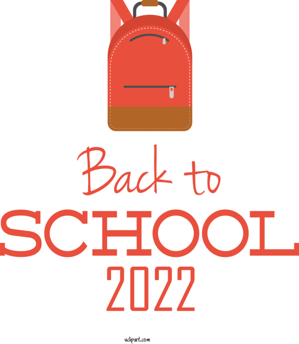 Free Holiday Logo Font Design For Back To School 2022 Clipart Transparent Background