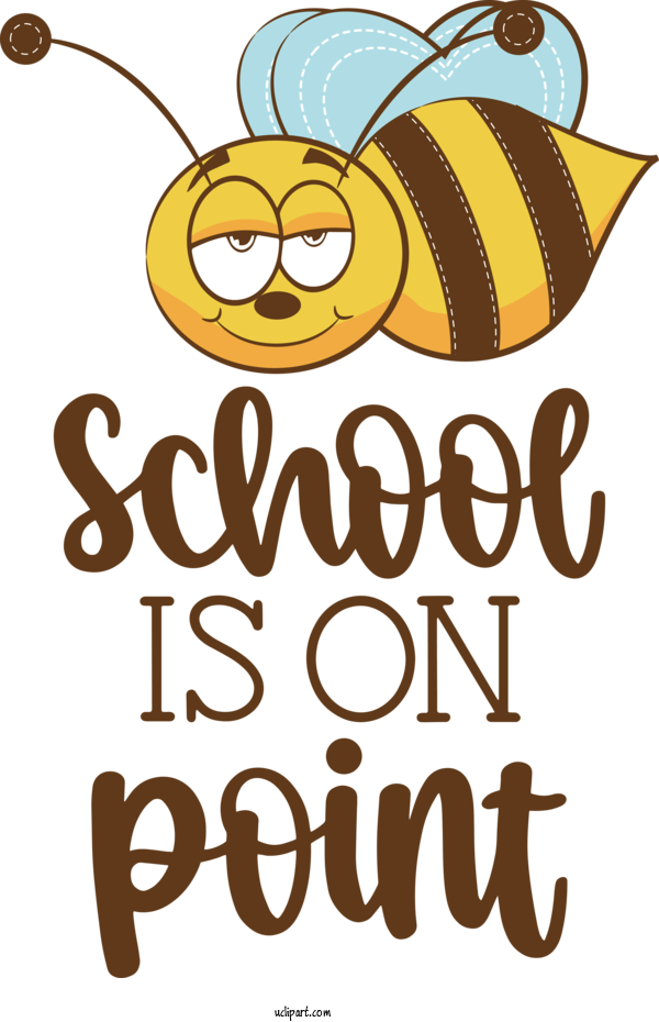 Free Holiday Honey Bee Insects Bees For Back To School 2022 Clipart Transparent Background