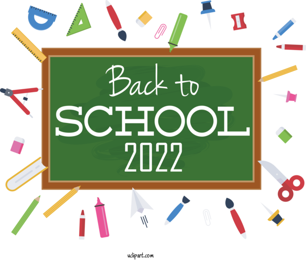 Free Holiday Poster Drawing Vector For Back To School 2022 Clipart Transparent Background
