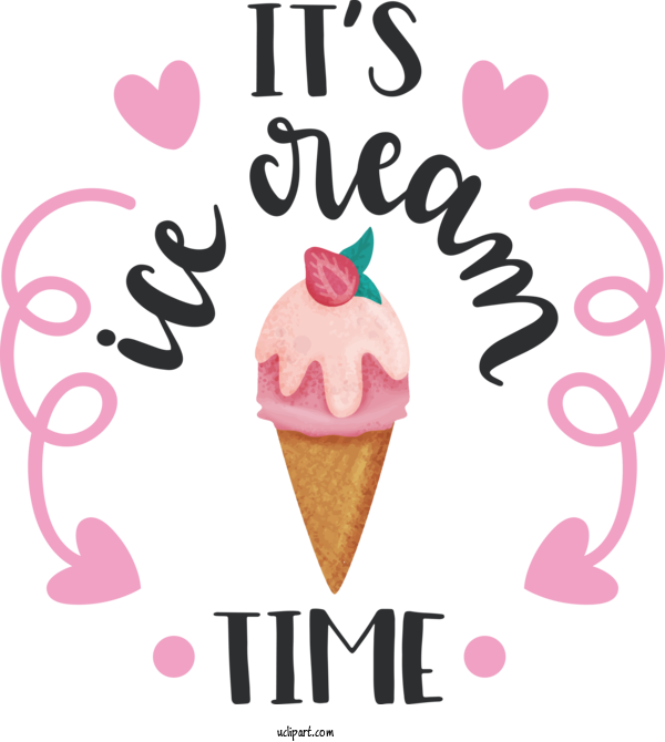 Free Holiday Ice Cream Cone Battered Ice Cream Ice Cream For Ice Cream Time Clipart Transparent Background