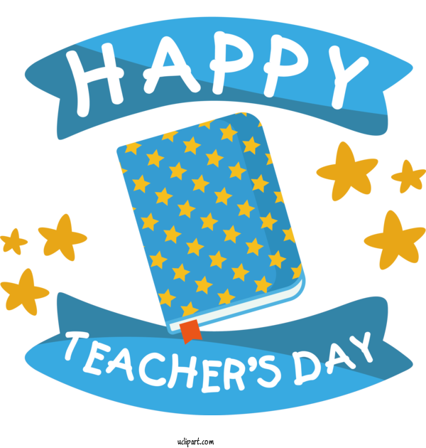 Free Holidays Design Line Yellow For Teachers Day Clipart Transparent Background