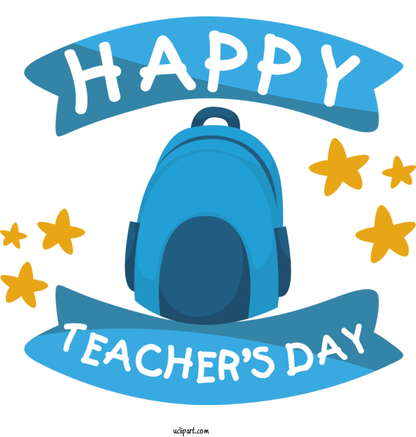 Free Holidays Logo Design Line For Teachers Day Clipart Transparent Background
