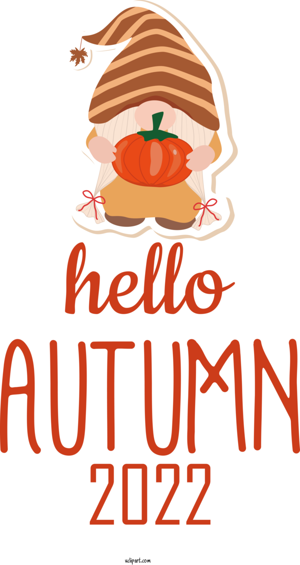 Free Nature Logo Text Line For Autumn Clipart Transparent Background