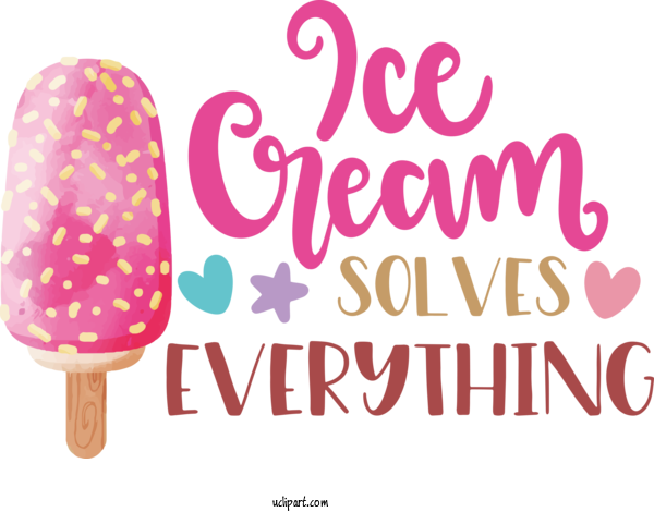 Free Food Logo Design Line For Ice Cream Clipart Transparent Background