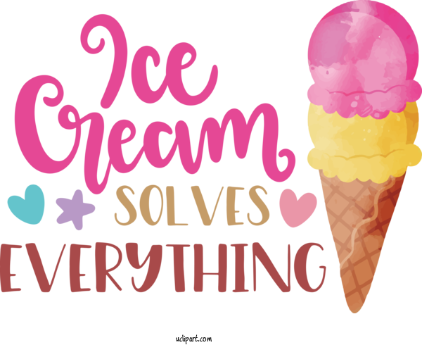 Free Food Ice Cream Ice Cream Cone Dairy Product For Ice Cream Clipart Transparent Background
