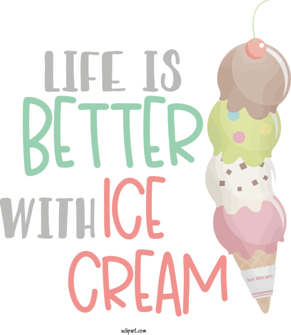 Free Food Ice Cream Cone Ice Cream Cone For Better Ice Cream Clipart Transparent Background