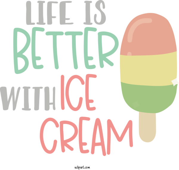 Free Food Logo Design Line For Better Ice Cream Clipart Transparent Background
