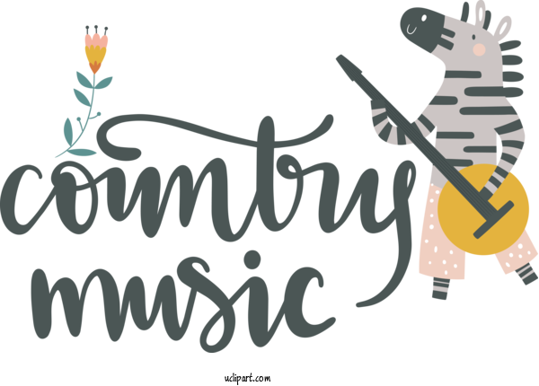 Free Holiday Human Logo Cartoon For Country Music Clipart Transparent Background