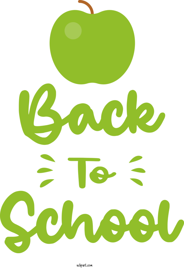 Free Holiday Logo Leaf Green For Back To School Clipart Transparent Background