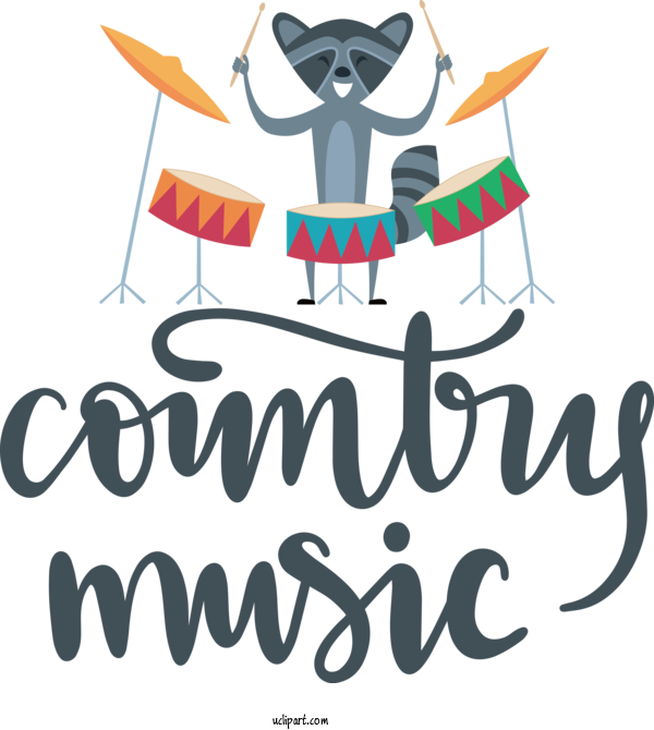 Free Holiday Design Logo Cartoon For Country Music Clipart Transparent Background