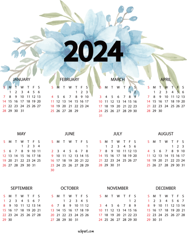 Free 2024 Calendar Calendar Malayalam Calendar Day Of Week For 2024 Yearly Calendar Clipart Transparent Background