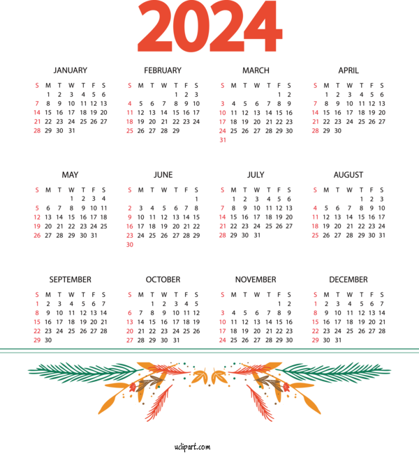 2024 Calendar Calendar May Calendar Floral Design For 2024 Yearly