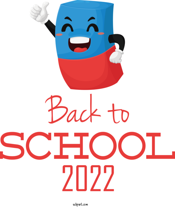 Free School Human Cartoon Logo For Back To School Clipart Transparent Background