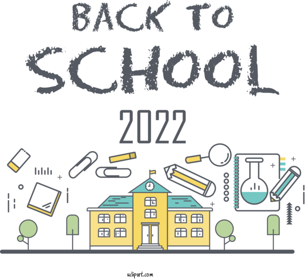 Free School School Education Secondary School For Back To School Clipart Transparent Background