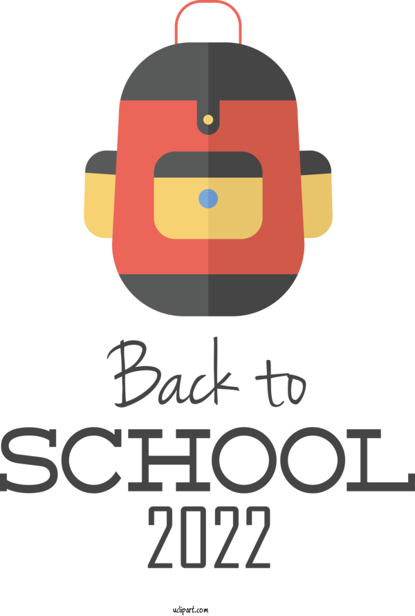 Free School Design Logo Text For Back To School Clipart Transparent Background