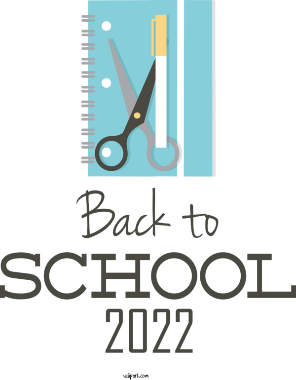Free School Design Logo Font For Back To School Clipart Transparent Background
