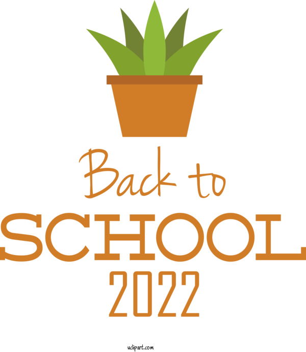 Free School Logo Flower Design For Back To School Clipart Transparent Background