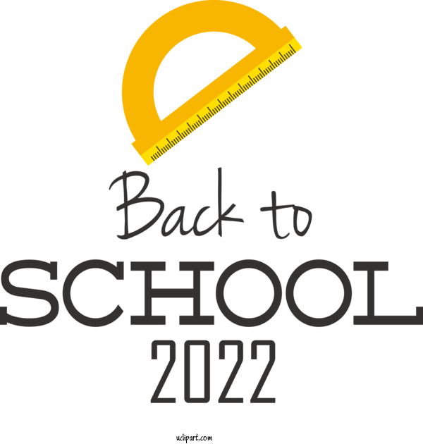 Free School Logo Symbol Font For Back To School Clipart Transparent Background