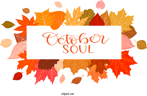 Free Nature Autumn Design Leaf For Autumn Clipart Transparent Background