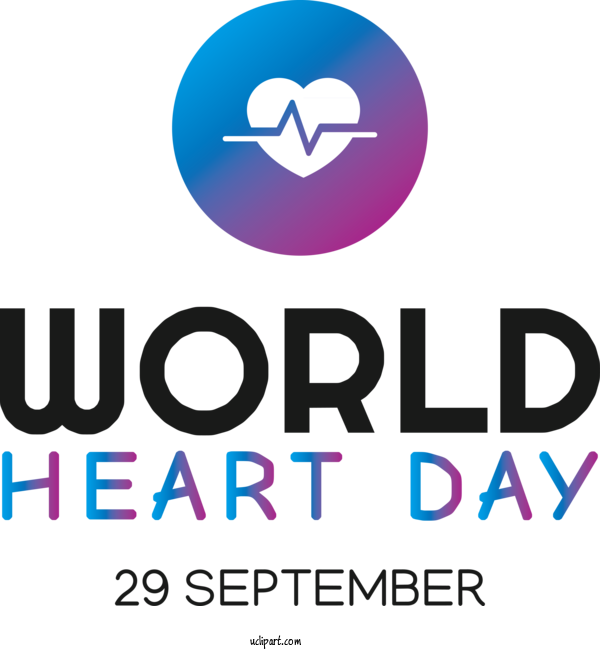 Free Holidays Logo Design Wedding For World Heart Day Clipart Transparent Background