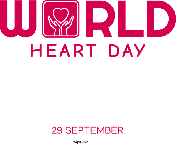 Free Holidays Logo Water Design For World Heart Day Clipart Transparent Background