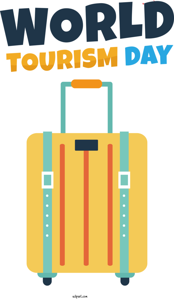 Free Holiday Design Logo Font For World Tourism Day Clipart Transparent Background